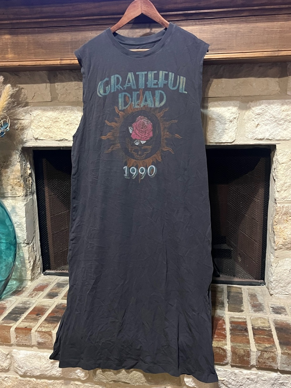 American Eagle Grateful Dead XL Maxi Dress 100% Cotton